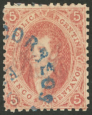Lot 3 - Argentina rivadavias -  Guillermo Jalil - Philatino Auction # 2225 ARGENTINA: Sale of 