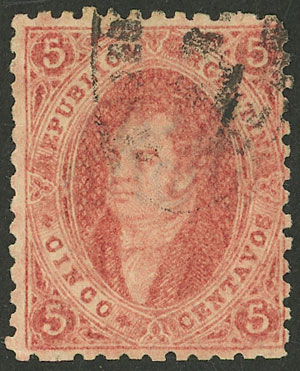 Lot 14 - Argentina rivadavias -  Guillermo Jalil - Philatino Auction # 2225 ARGENTINA: Sale of 