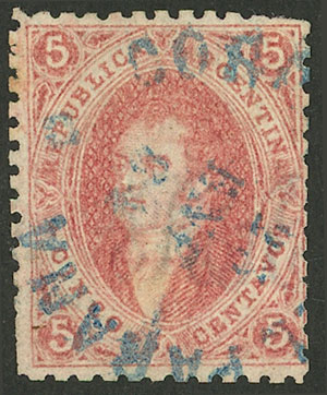 Lot 6 - Argentina rivadavias -  Guillermo Jalil - Philatino Auction # 2225 ARGENTINA: Sale of 