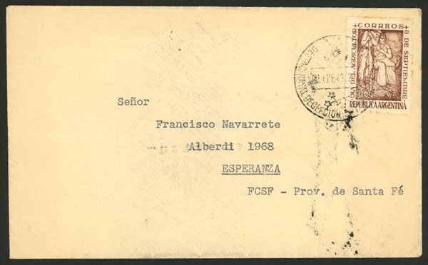 Lot 4 - argentina antarctica postal history -  Guillermo Jalil - Philatino Auction # 2226 ARGENTINA: 'Clearance' auction with very low starts and many interesting lots!