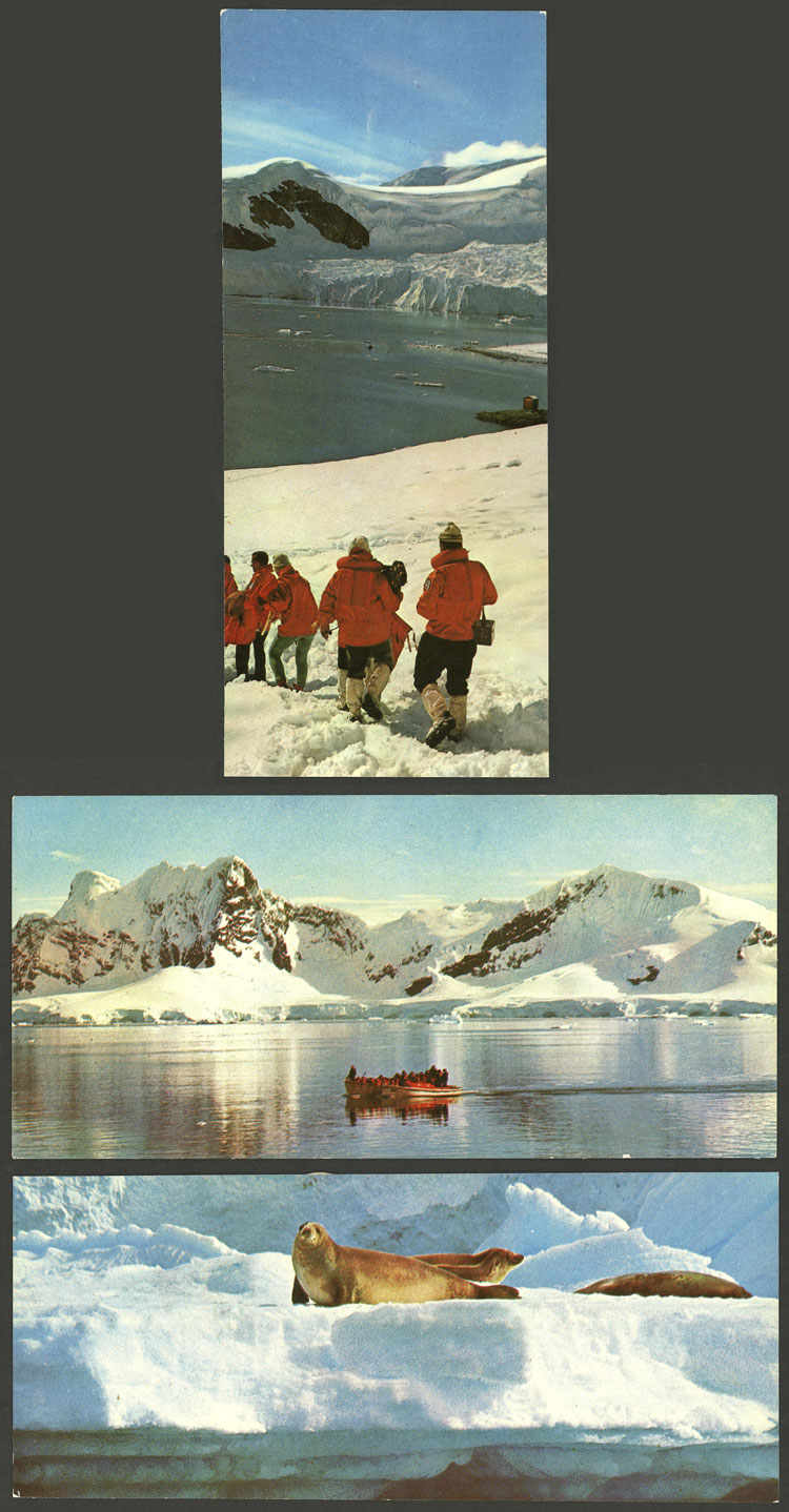 Lot 51 - argentine antarctica postcards -  Guillermo Jalil - Philatino Auction # 2226 ARGENTINA: 'Clearance' auction with very low starts and many interesting lots!