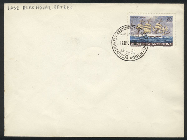 Lot 23 - argentine antarctica postal history -  Guillermo Jalil - Philatino Auction # 2226 ARGENTINA: 'Clearance' auction with very low starts and many interesting lots!