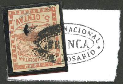 Lot 19 - Argentina confederation - Guillermo Jalil - Philatino Auction # 2227 ARGENTINA: Lot 19 - Argentina confederation - Guillermo Jalil - Philatino Auction # 2227 ARGENTINA: