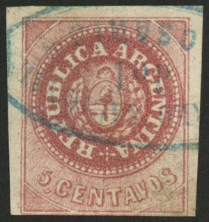 Lot 15 - Argentina escuditos -  Guillermo Jalil - Philatino Auction # 2228 ARGENTINA: Special August auction