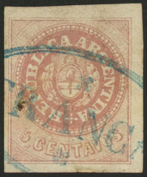 Lot 14 - Argentina escuditos -  Guillermo Jalil - Philatino Auction # 2228 ARGENTINA: Special August auction