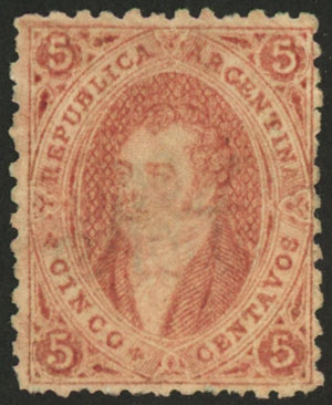 Lot 32 - Argentina rivadavias -  Guillermo Jalil - Philatino Auction # 2228 ARGENTINA: Special August auction