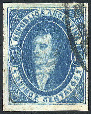 Lot 56 - Argentina rivadavias -  Guillermo Jalil - Philatino Auction # 2228 ARGENTINA: Special August auction