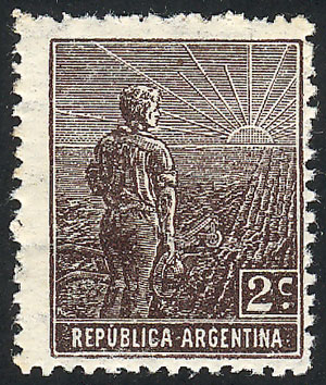 Lot 133 - Argentina general issues -  Guillermo Jalil - Philatino Auction # 2228 ARGENTINA: Special August auction