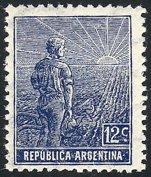 Lot 134 - Argentina general issues -  Guillermo Jalil - Philatino Auction # 2228 ARGENTINA: Special August auction