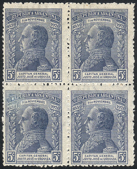 Lot 142 - Argentina general issues -  Guillermo Jalil - Philatino Auction # 2228 ARGENTINA: Special August auction