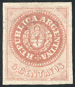 Lot 13 - Argentina escuditos -  Guillermo Jalil - Philatino Auction # 2228 ARGENTINA: Special August auction