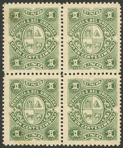 Lot 23 - Uruguay general issues -  Guillermo Jalil - Philatino Auction # 2229 URUGUAY: Selection of 100 good lots!