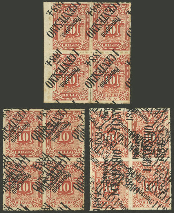 Lot 30 - Uruguay general issues -  Guillermo Jalil - Philatino Auction # 2229 URUGUAY: Selection of 100 good lots!