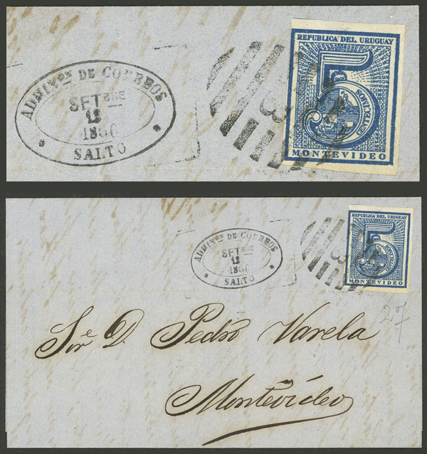 Lot 10 - Uruguay general issues -  Guillermo Jalil - Philatino Auction # 2229 URUGUAY: Selection of 100 good lots!
