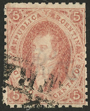 Lot 15 - Argentina rivadavia -  Guillermo Jalil - Philatino Auction # 2230 ARGENTINA: Sale of 