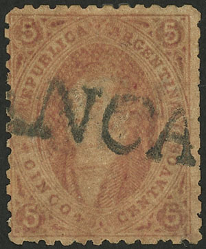 Lot 43 - Argentina rivadavia -  Guillermo Jalil - Philatino Auction # 2230 ARGENTINA: Sale of 