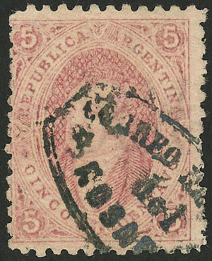 Lot 23 - Argentina rivadavia -  Guillermo Jalil - Philatino Auction # 2230 ARGENTINA: Sale of 