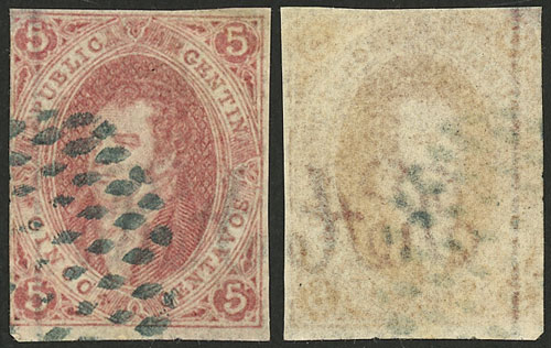 Lot 20 - Argentina rivadavia -  Guillermo Jalil - Philatino Auction # 2230 ARGENTINA: Sale of 
