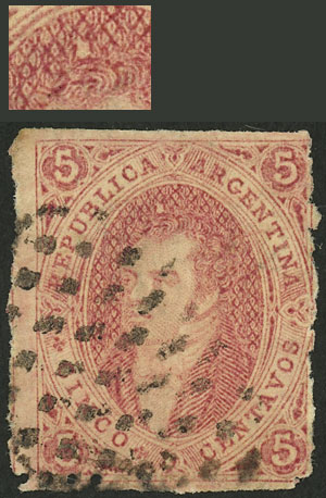 Lot 98 - Argentina rivadavia -  Guillermo Jalil - Philatino Auction # 2230 ARGENTINA: Sale of 