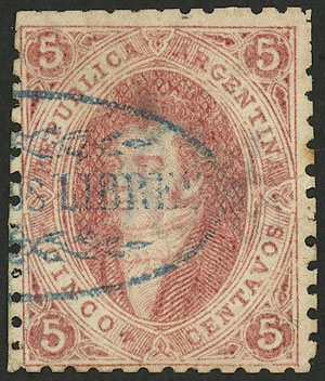 Lot 13 - Argentina rivadavia -  Guillermo Jalil - Philatino Auction # 2230 ARGENTINA: Sale of 