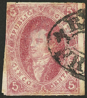 Lot 85 - Argentina rivadavia -  Guillermo Jalil - Philatino Auction # 2230 ARGENTINA: Sale of 
