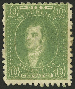Lot 53 - Argentina rivadavia -  Guillermo Jalil - Philatino Auction # 2230 ARGENTINA: Sale of 