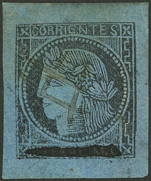 Lot 24 - Argentina corrientes -  Guillermo Jalil - Philatino Auction # 2232 ARGENTINA: Special September auction