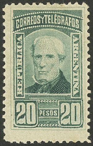 Lot 126 - Argentina general issues -  Guillermo Jalil - Philatino Auction # 2232 ARGENTINA: Special September auction