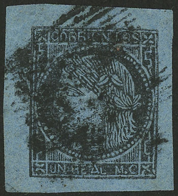 Lot 17 - Argentina corrientes -  Guillermo Jalil - Philatino Auction # 2232 ARGENTINA: Special September auction