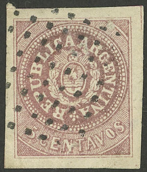 Lot 54 - Argentina escuditos -  Guillermo Jalil - Philatino Auction # 2235 ARGENTINA: General auction with many 