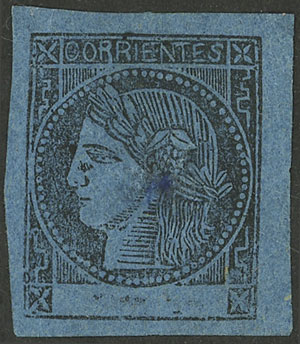Lot 14 - Argentina corrientes -  Guillermo Jalil - Philatino Auction # 2235 ARGENTINA: General auction with many 