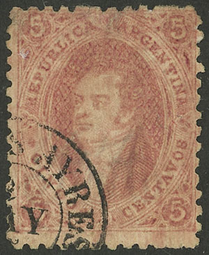 Lot 88 - Argentina rivadavias -  Guillermo Jalil - Philatino Auction # 2235 ARGENTINA: General auction with many 