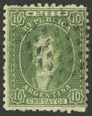 Lot 114 - Argentina rivadavias -  Guillermo Jalil - Philatino Auction # 2235 ARGENTINA: General auction with many 