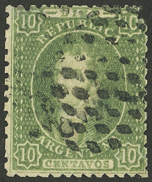Lot 108 - Argentina rivadavias -  Guillermo Jalil - Philatino Auction # 2235 ARGENTINA: General auction with many 