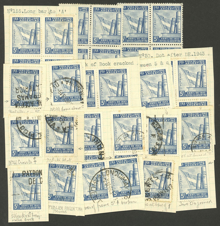 Lot 1224 - Argentina Lots and Collections -  Guillermo Jalil - Philatino Auction # 2235 ARGENTINA: General auction with many 