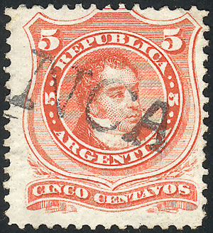 Lot 169 - Argentina general issues -  Guillermo Jalil - Philatino Auction # 2235 ARGENTINA: General auction with many 