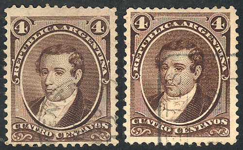 Lot 156 - Argentina general issues -  Guillermo Jalil - Philatino Auction # 2235 ARGENTINA: General auction with many 