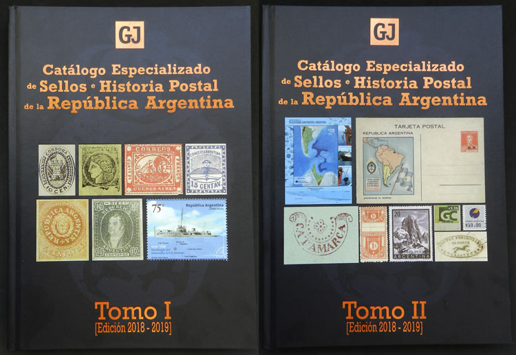 Lot 1 - Argentina books -  Guillermo Jalil - Philatino Auction # 2236 ARGENTINA: Lots of an excellent collection with VERY LOW STARTS (it includes many rarities!)