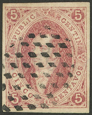 Lot 8 - Argentina rivadavias -  Guillermo Jalil - Philatino Auction # 2236 ARGENTINA: Lots of an excellent collection with VERY LOW STARTS (it includes many rarities!)