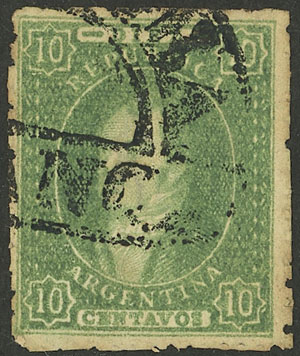 Lot 137 - Argentina rivadavias -  Guillermo Jalil - Philatino Auction # 2236 ARGENTINA: Lots of an excellent collection with VERY LOW STARTS (it includes many rarities!)