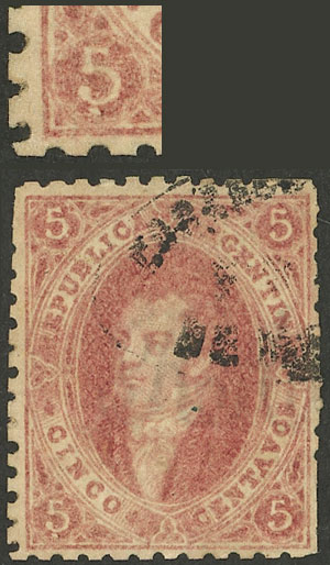 Lot 13 - Argentina rivadavias -  Guillermo Jalil - Philatino Auction # 2236 ARGENTINA: Lots of an excellent collection with VERY LOW STARTS (it includes many rarities!)