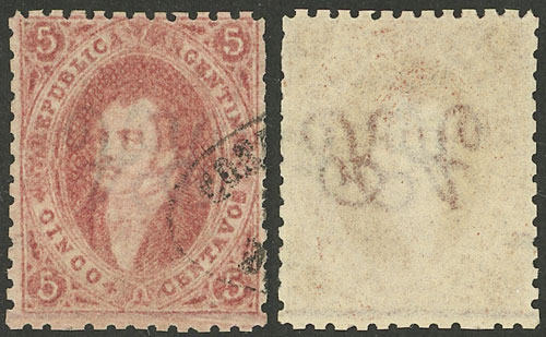 Lot 71 - Argentina rivadavias -  Guillermo Jalil - Philatino Auction # 2236 ARGENTINA: Lots of an excellent collection with VERY LOW STARTS (it includes many rarities!)