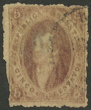 Lot 66 - Argentina rivadavias -  Guillermo Jalil - Philatino Auction # 2236 ARGENTINA: Lots of an excellent collection with VERY LOW STARTS (it includes many rarities!)