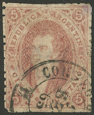 Lot 75 - Argentina rivadavias -  Guillermo Jalil - Philatino Auction # 2236 ARGENTINA: Lots of an excellent collection with VERY LOW STARTS (it includes many rarities!)