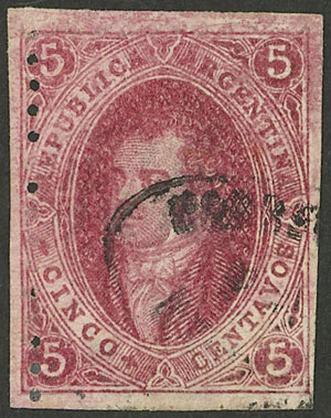 Lot 151 - Argentina rivadavias -  Guillermo Jalil - Philatino Auction # 2236 ARGENTINA: Lots of an excellent collection with VERY LOW STARTS (it includes many rarities!)