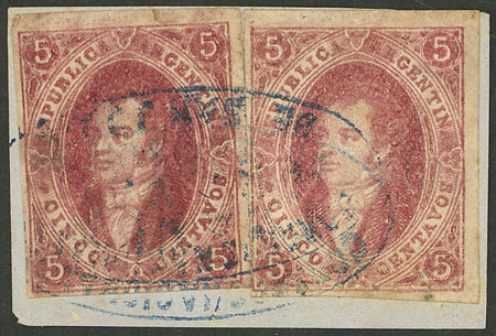 Lot 164 - Argentina rivadavias -  Guillermo Jalil - Philatino Auction # 2236 ARGENTINA: Lots of an excellent collection with VERY LOW STARTS (it includes many rarities!)