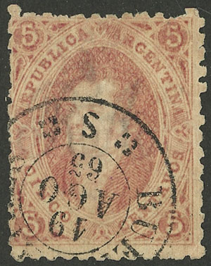 Lot 120 - Argentina rivadavias -  Guillermo Jalil - Philatino Auction # 2236 ARGENTINA: Lots of an excellent collection with VERY LOW STARTS (it includes many rarities!)