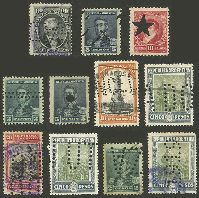 Lot 445 - Argentina lots -  Guillermo Jalil - Philatino Auction # 2236 ARGENTINA: Lots of an excellent collection with VERY LOW STARTS (it includes many rarities!)