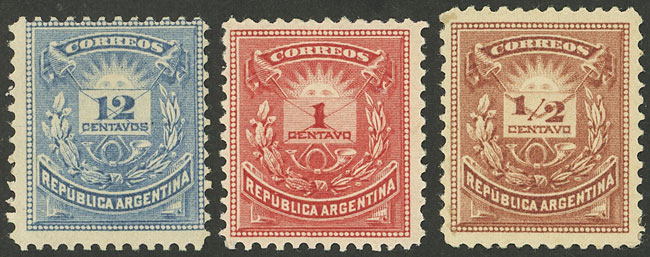 Lot 106 - Argentina general issues -  Guillermo Jalil - Philatino Auction # 2237 ARGENTINA: Very enjoyable general auction (2), with a lot of interesting material of all periods!!