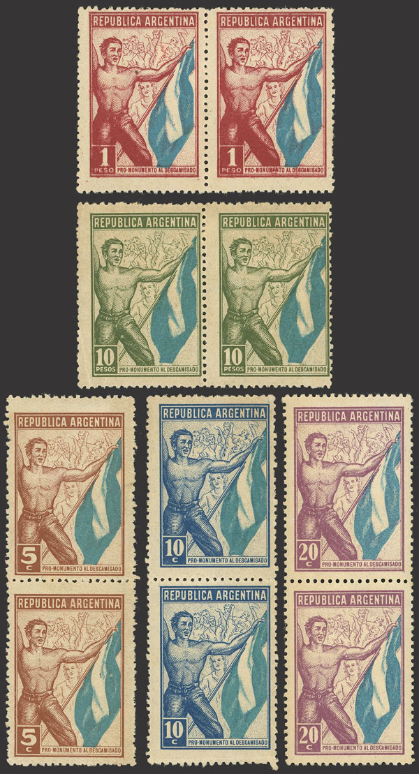 Lot 1630 - Argentina cinderellas -  Guillermo Jalil - Philatino Auction # 2237 ARGENTINA: Very enjoyable general auction (2), with a lot of interesting material of all periods!!